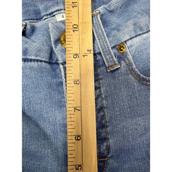 Seven7 Womans Tummyless High Rise Slim Boot Size 4 Stretch 27x31 - Picture 7 of 8